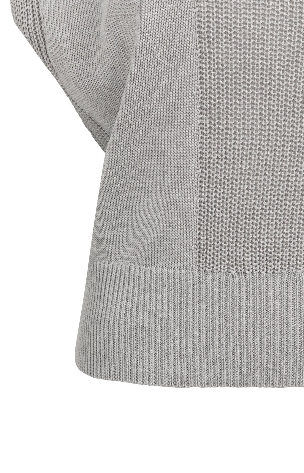 Textured sweater with V-neck Yaya