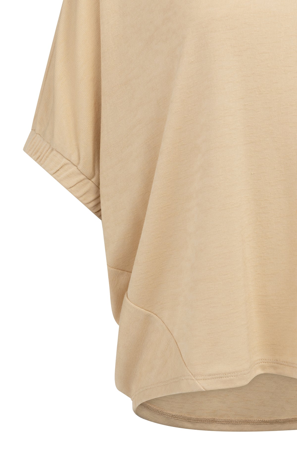 Top with boat neckline and elastic cuffs Yaya