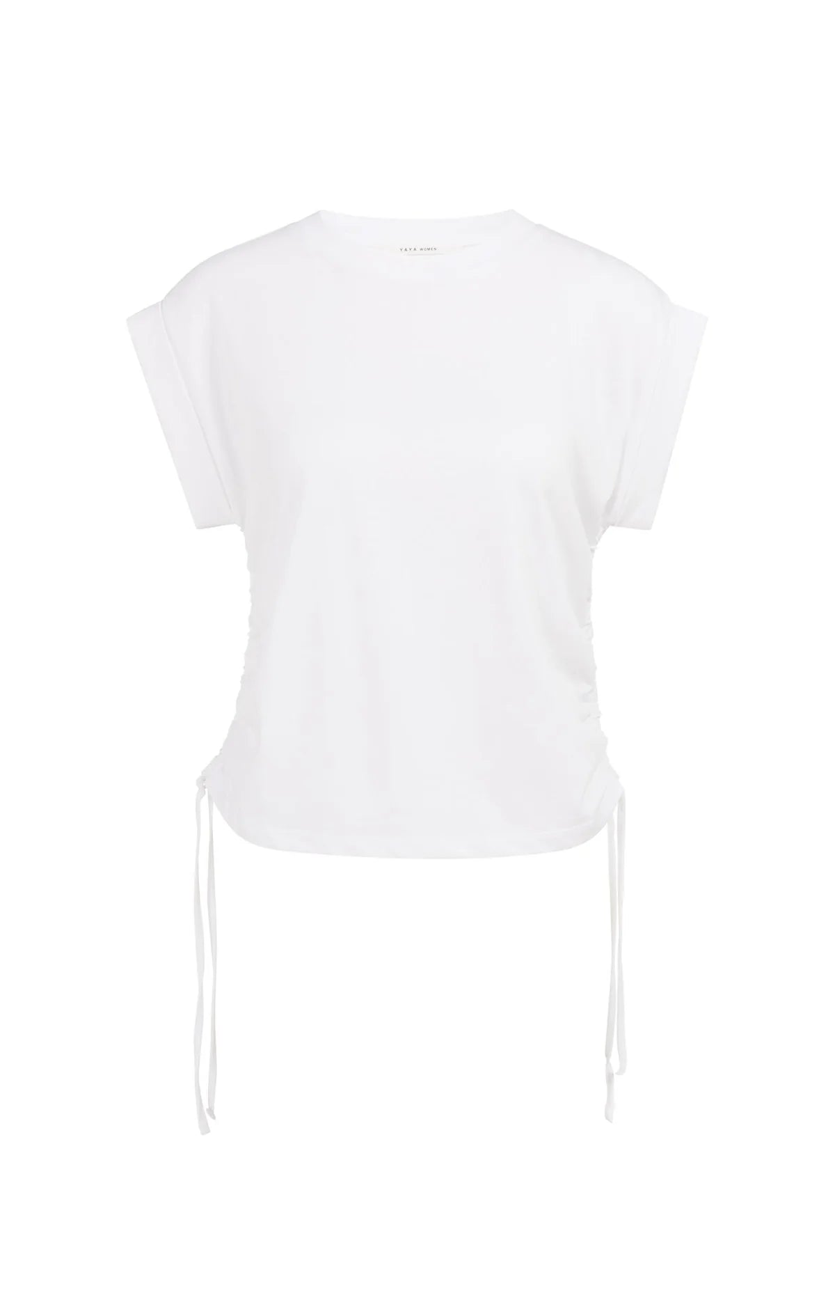 Top with Short Sleeves and Adjustable Cords Yaya