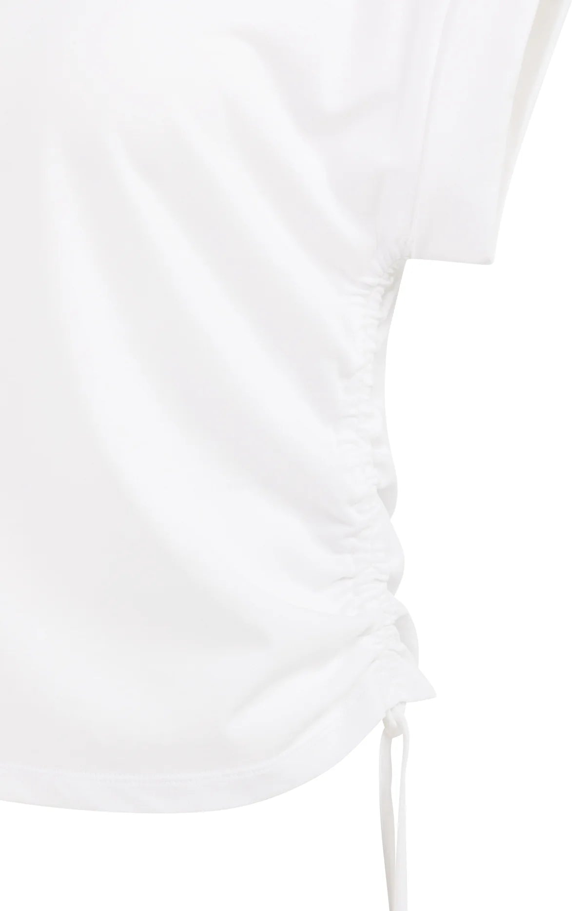 Top with Short Sleeves and Adjustable Cords Yaya