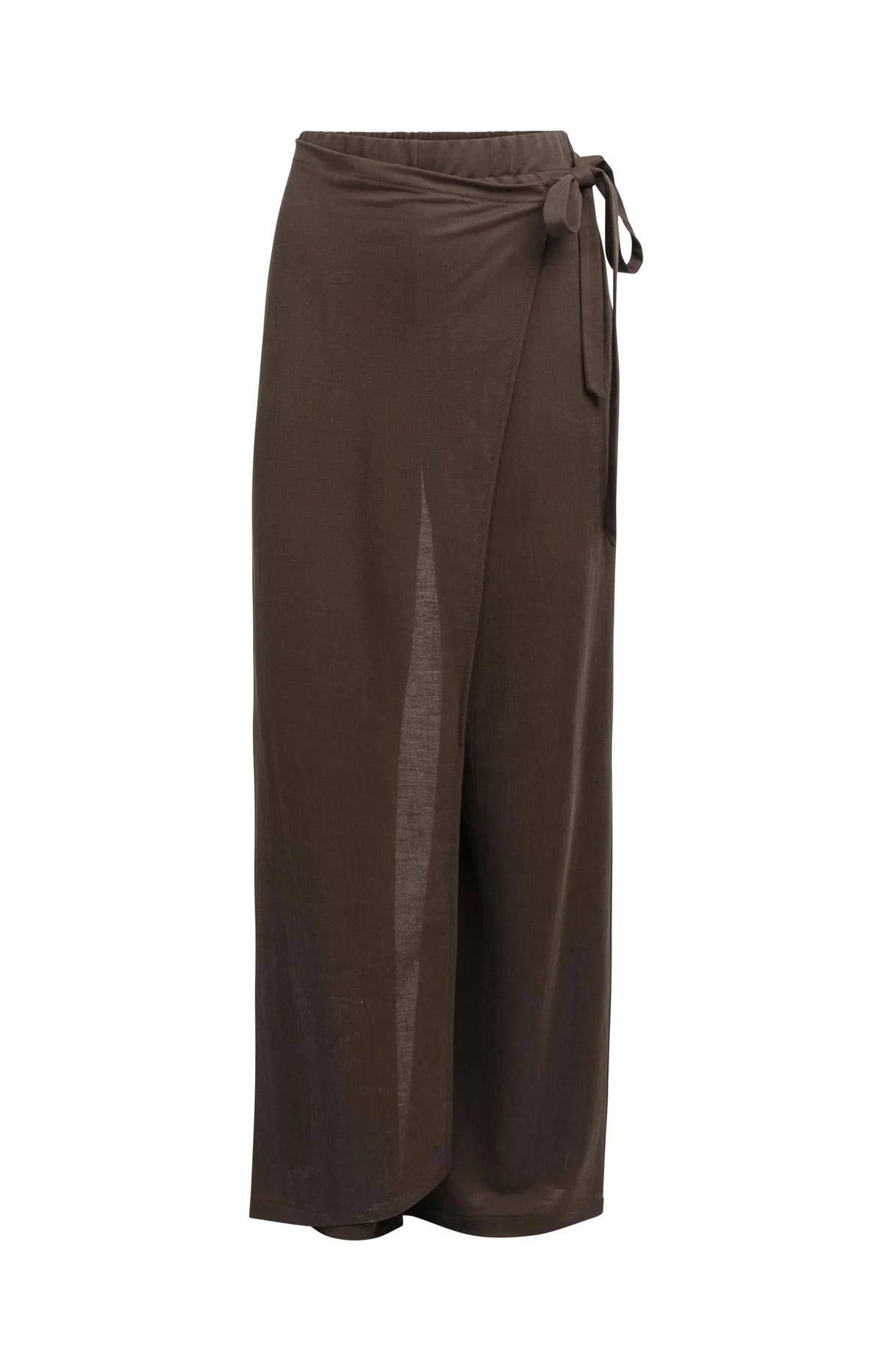 Wide-leg trousers with wrap detail Yaya