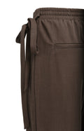 Wide-leg trousers with wrap detail Yaya