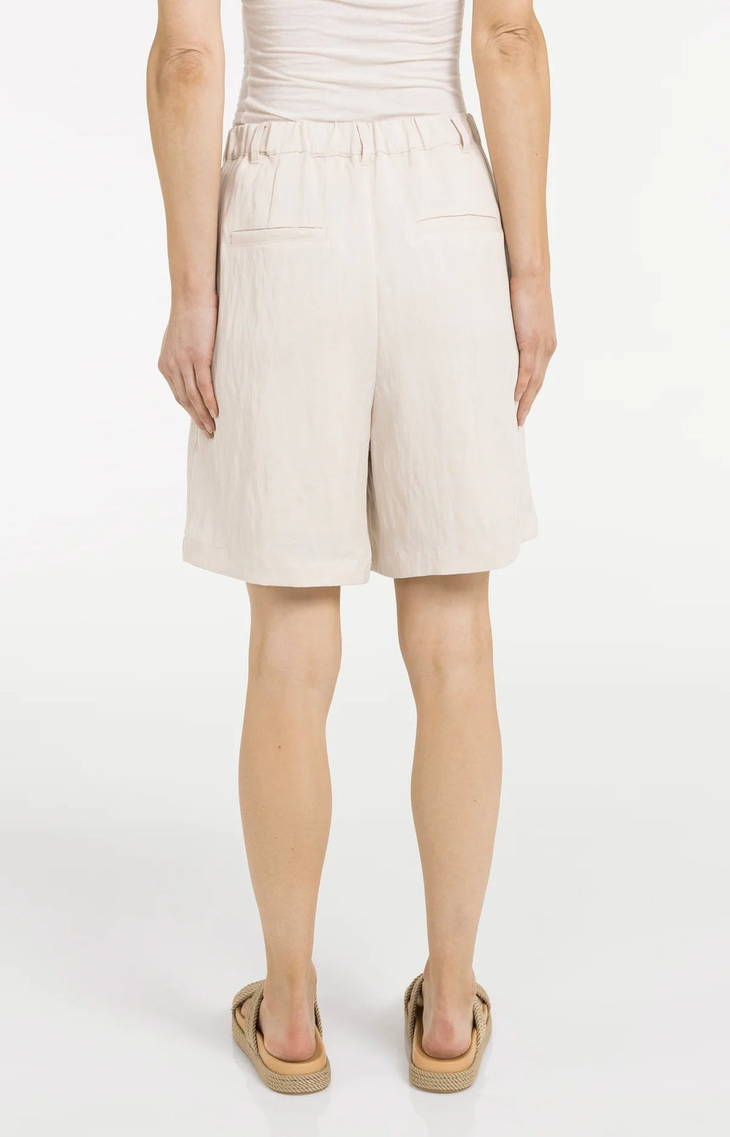 Woven Longer Length Bermuda Shorts Yaya